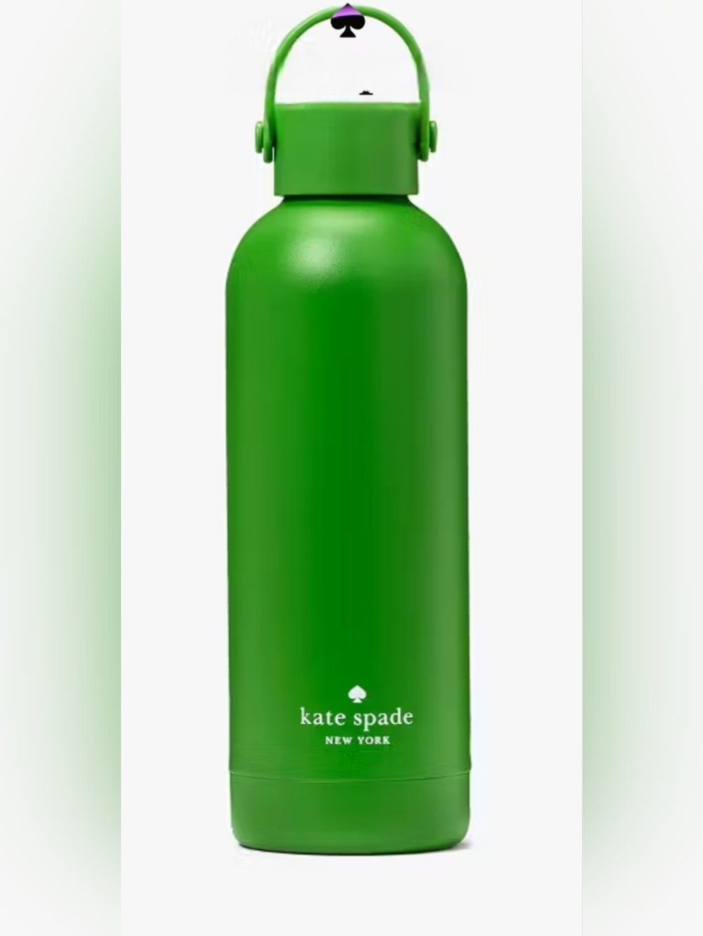 kate spade green insulated water bottle with carry handle